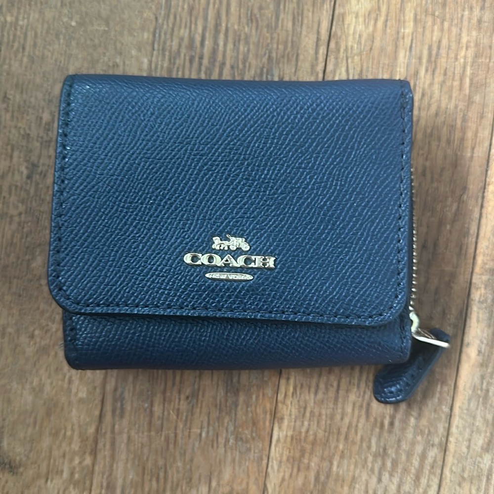 Coach Navy Wallet